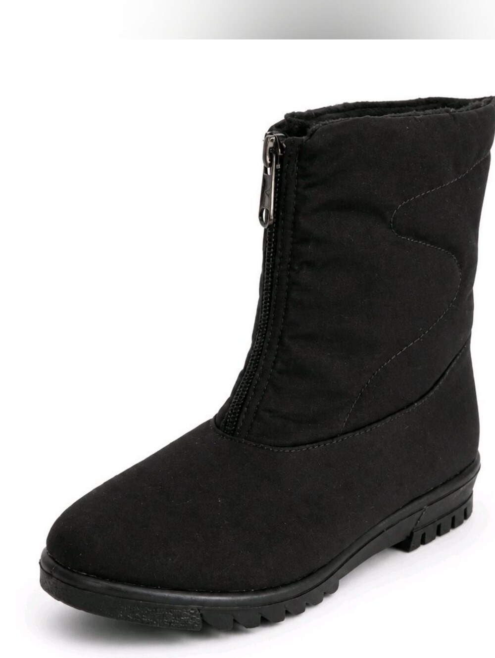 TOE WARMERS Made In Canada Front-Zip Winter Boot with Insulated Shaft